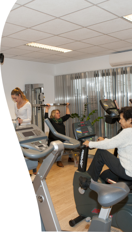 Behandelkamer van de fysiotherapiepraktijk